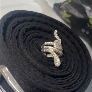 Elegant Silver Ring Set .925